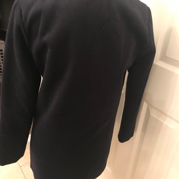 Very nice Forever 21 Coat Dark Navy Blue sz S - Picture 2 of 9